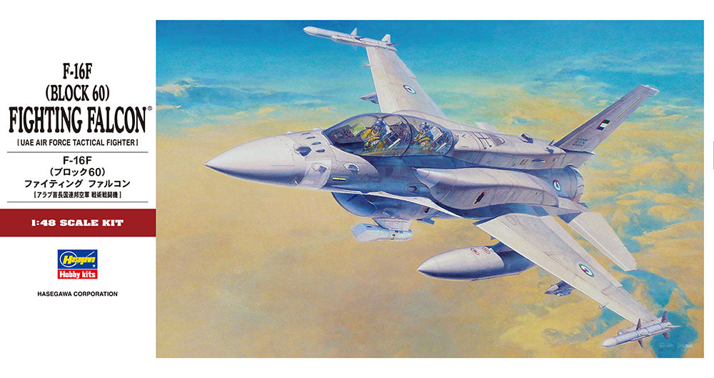Hasegawa 1:48 scale General Dynamics F-16F Fighting Falcon 'Block 60'