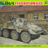 Dragon 1/35 WW2 German SDKFZ 234/4 PANZERPAHWAGON (PREMIUM EDITION) tank model kit