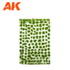 AK Interactive LIGHT GREEN TUFTS 2MM