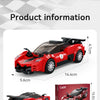 CADA 1:32 CARS Crimson Wing Racing Car - 158 pcs