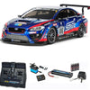 TAMIYA 58645 1:10 RC Subaru WRX STI 24H car model kit starter pack