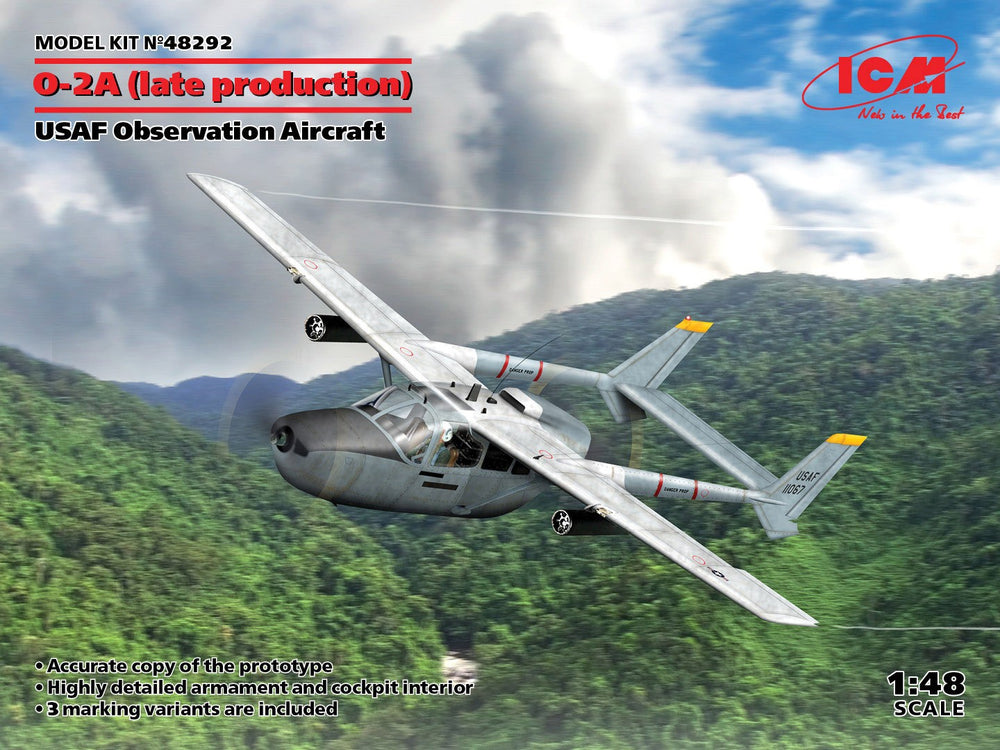 ICM 1/48 O-2A (late production), USAF Observation Aircraft