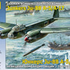 Zvezda 1/72 WW2 German Junkers Ju88 A-17/A- fighter bomber plane model