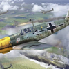 Hobbyboss 1/48 scale WW2 German Messerschmitt Bf 109E-4 plastic model aircraft kit