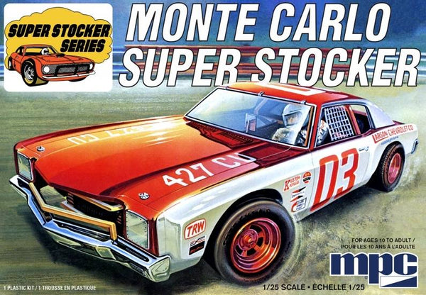 MPC 1:25 1971 Chevy Monte Carlo Super Stocker