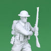 Homefront 1/35 scale WW2 British Commonwealth Infantry walking