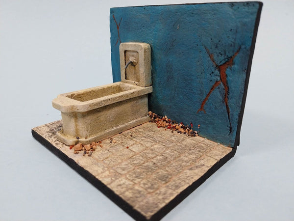 FoG Models 1/35 scale Drinking water fountain diorama kit #1