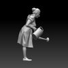 Homefront 1/35 scale 1940's era female civilian with watering can