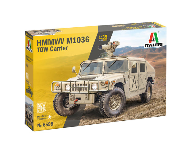 Italeri 1/35 HMMWV M966 TOW CARRIER military model kit