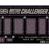 Tamiya 1/35 scale British Challenger 2 tank Photo-etched upgrade parts grills