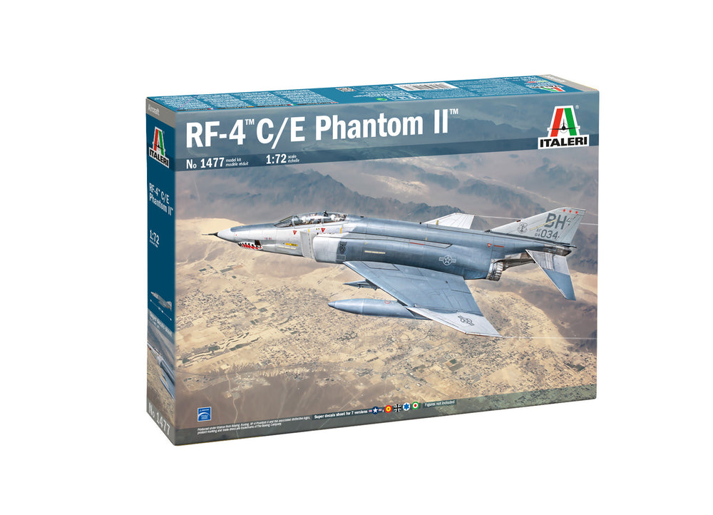 Italeri 1/72 AIRCRAFT McDonnell Douglas RF-4C/E Phantom II