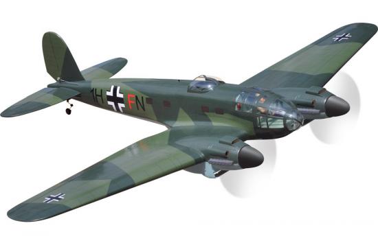 Black Horse He111 EP ARTF R/C plane model kit