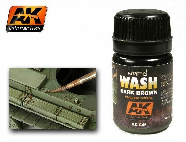 AK WEATHERING WASH FOR GREEN VEHICLES