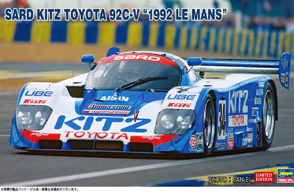 Hasegawa 1:24 1992 Sard Kits Toyota 92C-V Le Mans Kit