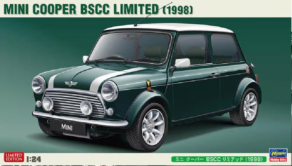 Hasegawa 1:24 1998 Mini Cooper BSCC Limited Edition model kit