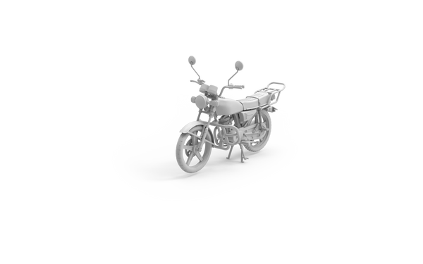 AK Interactive Model Kit 1/35 scale CG125 JAPANESE MOTORCYCLE 1/35 scale