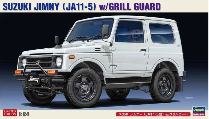 Hasegawa 1:24 Suzuki Jimny (Ja11-5) With Grill Guard Kit