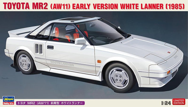 Hasegawa 1:24 Toyota MR2 White Lanner