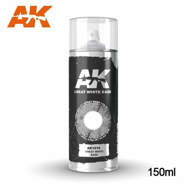 AK interactive spray paint rattle can 400ml and 150ml