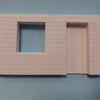 FoG Models 1/35 scale Modern Wall with Door + Window