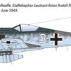 Italeri 1/72 AIRCRAFT WW2 German Focke-Wulf Fw 190 A-8/F Aces