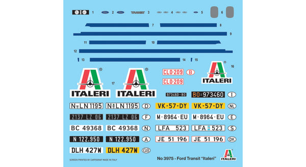 ITALERI 1/24 scale Ford Transit 