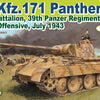 Dragon 1/35 WW2 German Sd.Kfz.171 Panther D 52nd Battalion, 39th Panzer Regiment Kursk Offensive, July 1943 (Premium E