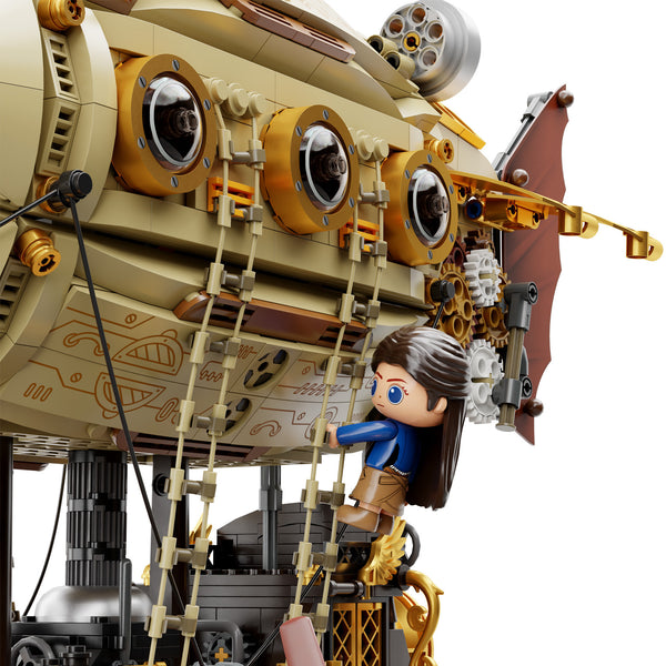 Pantasy ORIGINAL Steampunk Airship - 1949 pcs