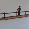 1/35 scale wooden 2 Rail fence (2 lengths per pack)