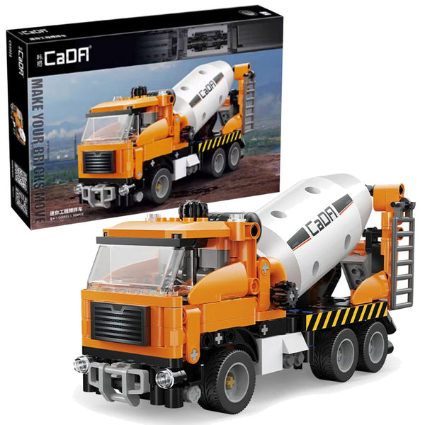 Cada CONSTRUCTION Equipment Cement Mixer building block kit