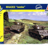 ITALERI 1/72 Scale WW2 US American M4A3E2 JUMBO Sherman tank model kits
