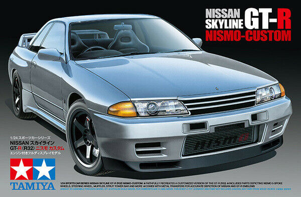 TAMIYA 1/24 Scale CARS NISSAN SKYLINE GTR R32 NISMO CUSTOM car model kit