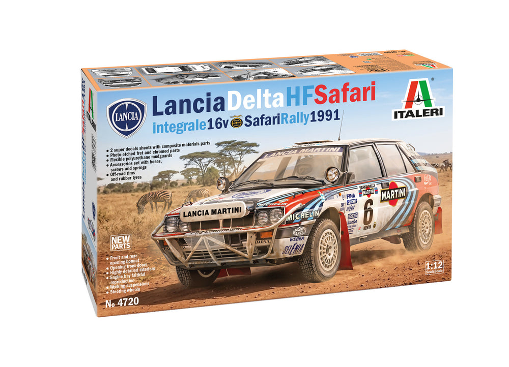 ITALERI 1/24 CARS Lancia Delta Integrale Safari 16v
