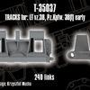 Quick Tracks 1/35 scale track upgradeTracks for LT vz.38, Pz.Kpfw. 38(t) early
