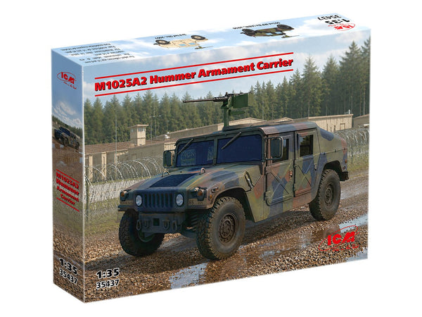 ICM 1/35 scale M1025A2 Humvee Armament Carrier