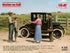 ICM 1/35 scale ‘Doctor on Call’ 1918 Model T Car with 4 Figures