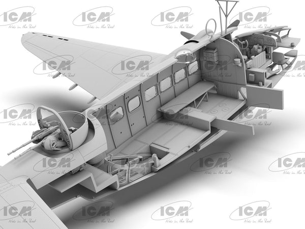 ICM 1/48 scale WW2 RAF Lockheed Hudson Mk. III WWII British Reconnaissance Bomber