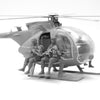 ICM 1/48 Scale Delta Force Assault Team with MH-6J Helicopter