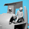 ICM 1/35 scale S-64 Helicopter Crew (3 Figures)