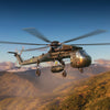 ICM 1/72 scale Sikorsky CH-54A Tarhe Helicopter with M-121 Bomb