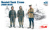 ICM 1/35 WW2 Soviet Tank Crew (1939-1942)    (3 figures - 1 officer, 2 tankmen)