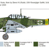 Italeri 1/72 WW2 German JU-87G-2 KANONENVOGEL aircraft model kit