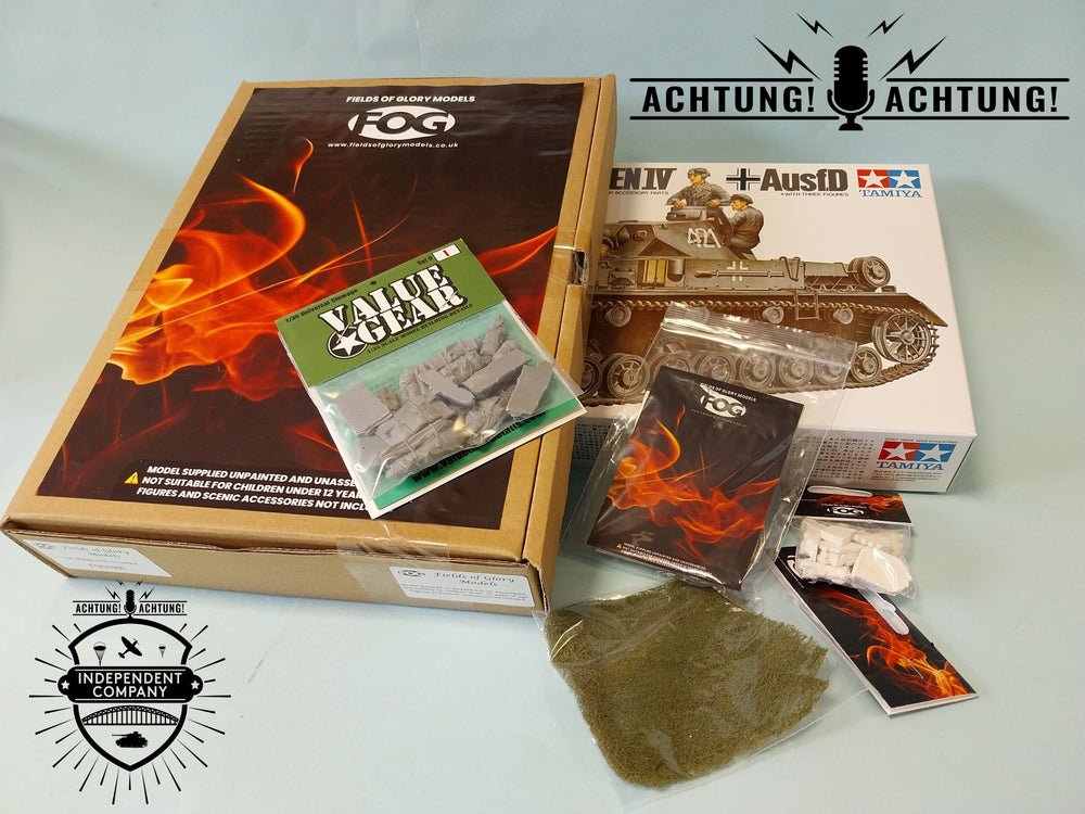 Al's picks set #4 - 1/35 scale diorama pack 'WW2 German Pzkpw IV Ausf. D tank '
