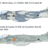 Italeri 1/72 scale AV-8B Harrier II jump jet model kit