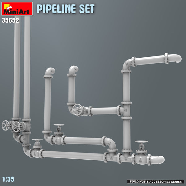 Miniart 1/35 scale pipeline set for dioramas