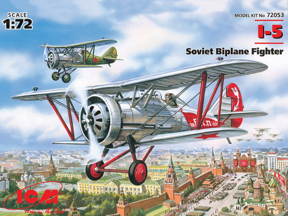 ICM 1/72 Scale I-5, Soviet Biplane Fighter