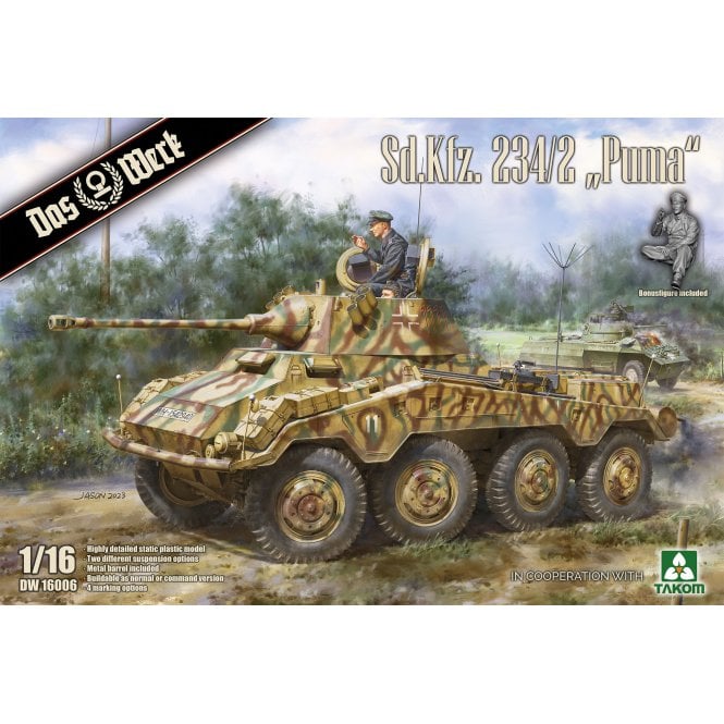 Das Werk 1/16 WW2 German Sd.Kfz. 234/2 Puma