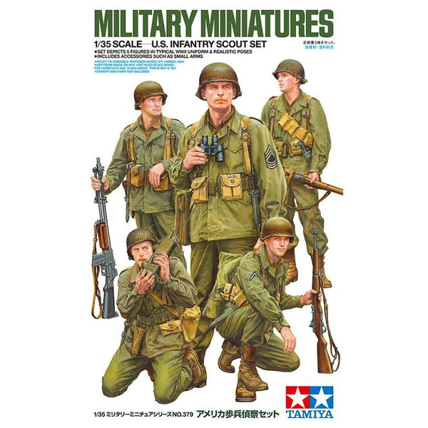 Tamiya 1/35 scale WW2 American U.S. Infantry Scout Set