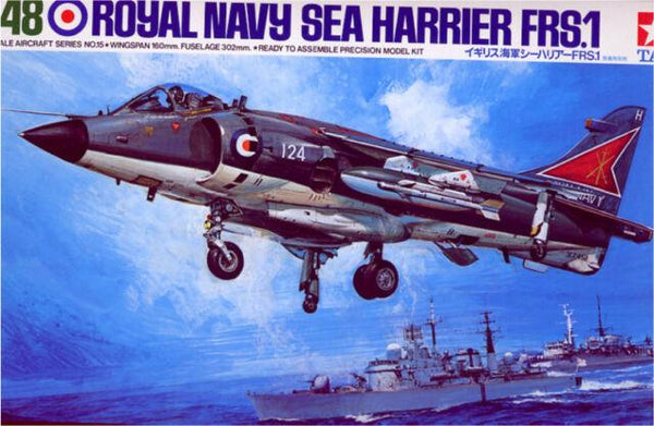 TAMIYA 1/48 AIRCRAFT ROYAL NAVY HAWKER SEA HARRIER FRS.1