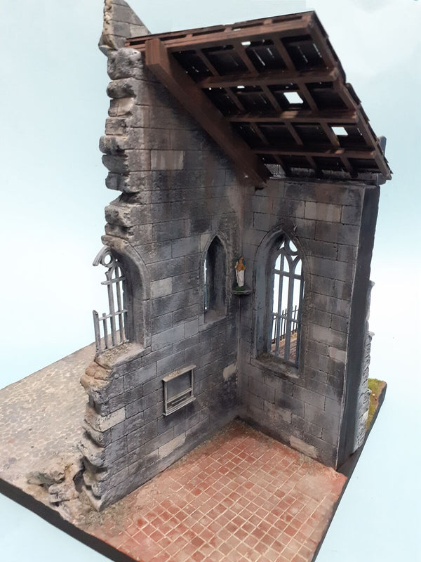 FoG Models 1/35 scale Ruined Church Interior (building walls only)